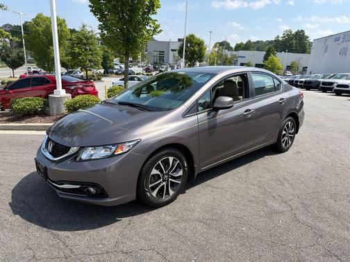 Gray 2013 Honda Civic