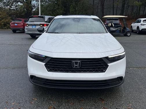 Platinum White Pearl 2026 Honda Accord Hybrid Sport