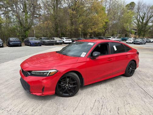 Rallye Red 2025 Honda Civic Sport