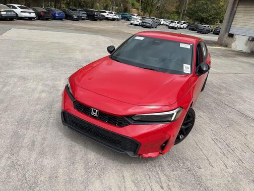 Rallye Red 2025 Honda Civic Sport