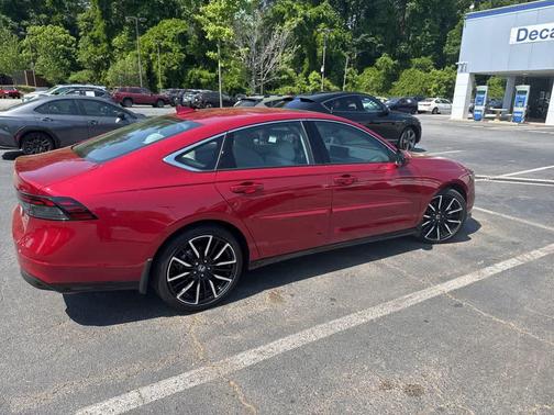 Radiant Red Metallic 2026 Honda Accord Hybrid Touring