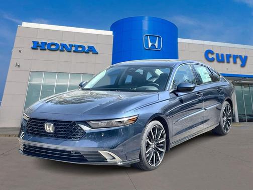 Canyon River Blue Metallic 2026 Honda Accord Hybrid Touring