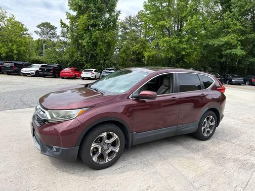 Red 2018 Honda CR-V EX