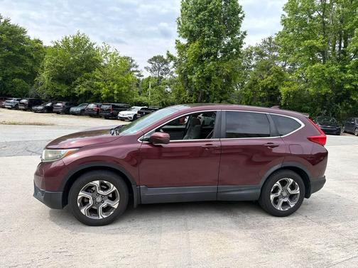 Red 2018 Honda CR-V EX
