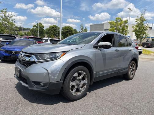 Lunar Silver Metallic 2019 Honda CR-V EX