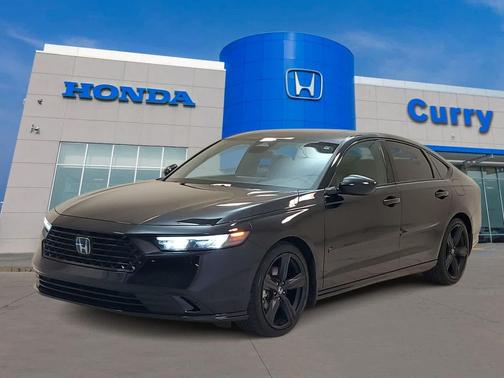 Crystal Black Pearl 2024 Honda Accord Hybrid Sport-L