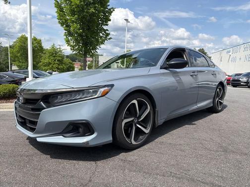 Sonic Gray Pearl 2022 Honda Accord Sport SE 1.5T