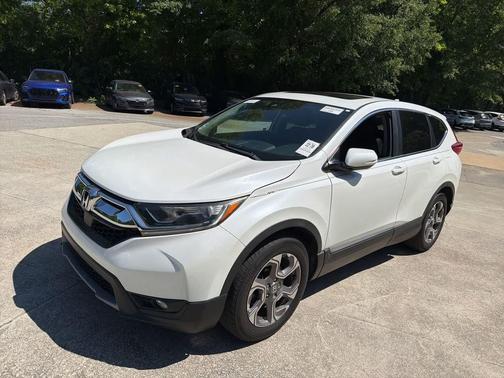 Platinum White Pearl 2019 Honda CR-V EX-L