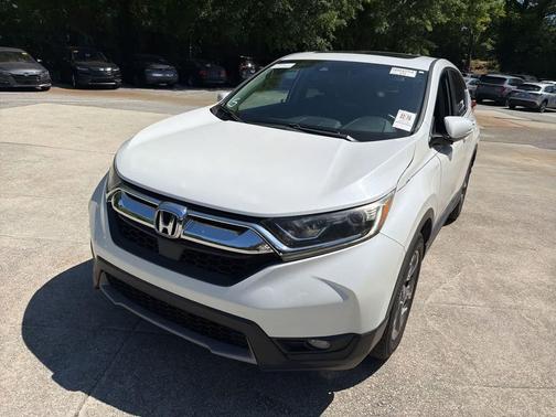 Platinum White Pearl 2019 Honda CR-V EX-L