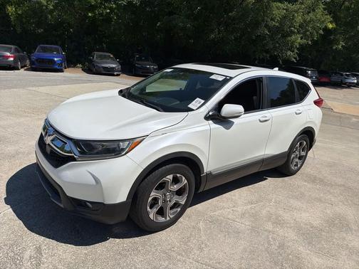 Platinum White Pearl 2019 Honda CR-V EX-L