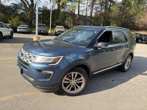 Blue Metallic 2019 Ford Explorer XLT