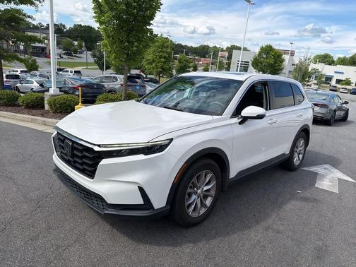 Platinum White Pearl 2024 Honda CR-V EX 2WD