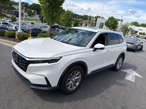 Platinum White Pearl 2024 Honda CR-V EX 2WD