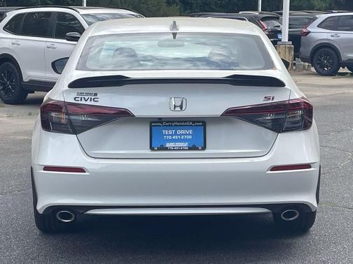 Platinum White Pearl 2026 Honda Civic Si Base