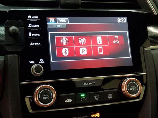 Platinum White Pearl 2020 Honda Civic Sport