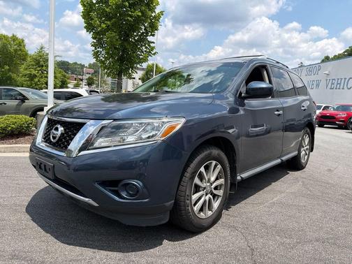 Arctic Blue Metallic 2016 Nissan Pathfinder S