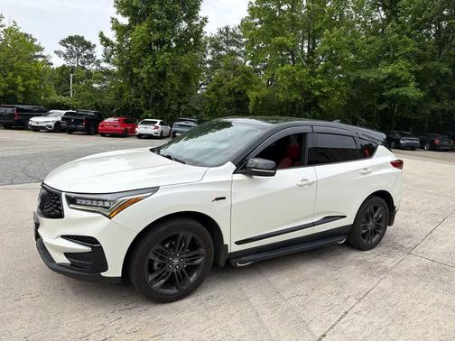 White Diamond Pearl 2019 Acura RDX A-Spec