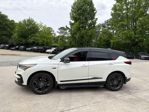 White Diamond Pearl 2019 Acura RDX A-Spec
