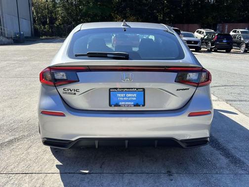 Solar Silver Metallic 2026 Honda Civic Sport