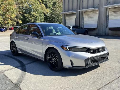 Solar Silver Metallic 2026 Honda Civic Sport