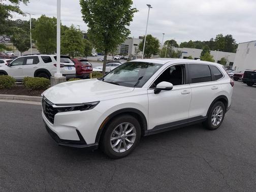 Platinum White Pearl 2025 Honda CR-V EX 2WD