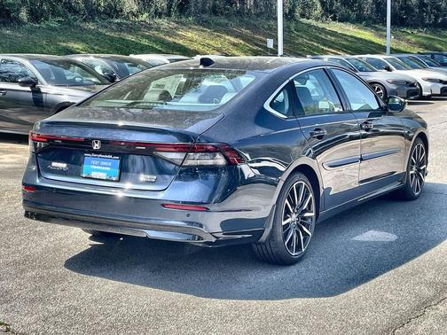 Canyon River Blue Metallic 2026 Honda Accord Hybrid Touring