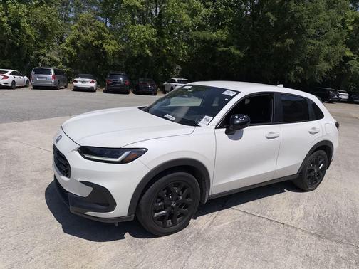 Platinum White Pearl 2025 Honda HR-V 2WD Sport