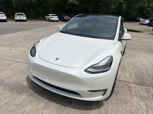 Pearl White Multi-Coat 2021 Tesla Model Y Performance Dual Motor All-Wheel Drive