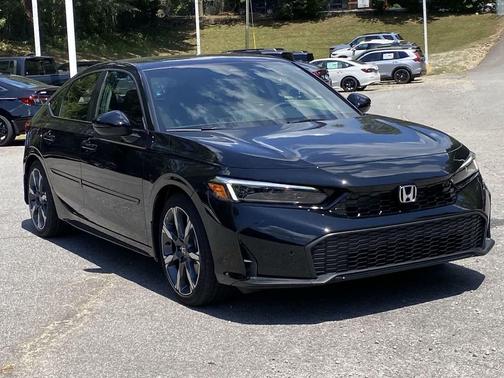 Crystal Black Pearl 2026 Honda Civic Hybrid Sport Touring