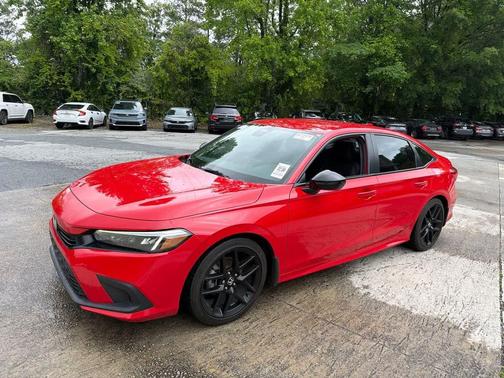 Rallye Red 2024 Honda Civic Sport