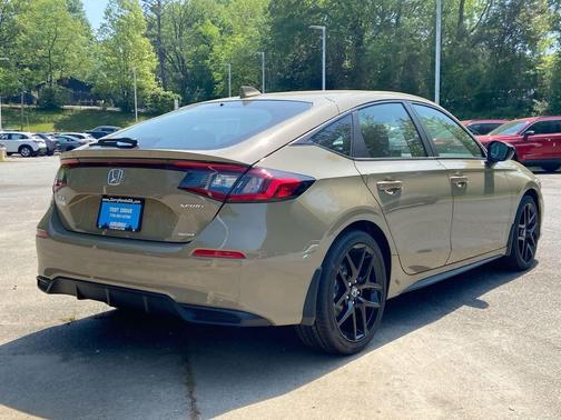 Sand Dune Pearl 2026 Honda Civic Hybrid Sport