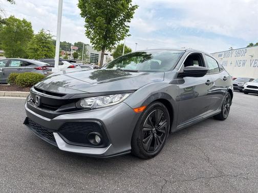 Polished Metal Metallic 2019 Honda Civic EX