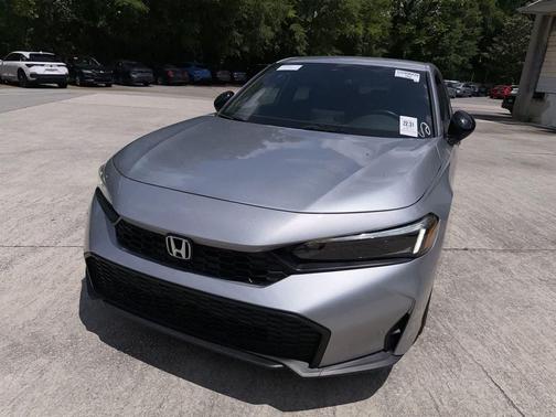 Solar Silver Metallic 2025 Honda Civic Sport