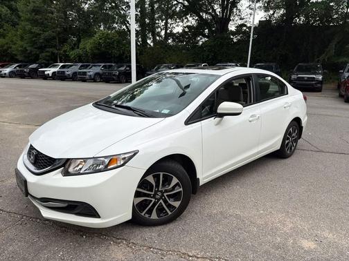 Taffeta White 2014 Honda Civic EX