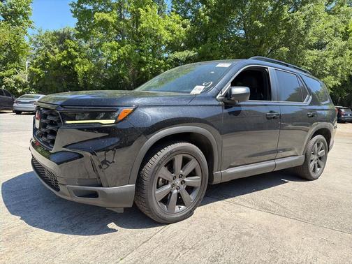 Crystal Black Pearl 2023 Honda Pilot AWD Sport