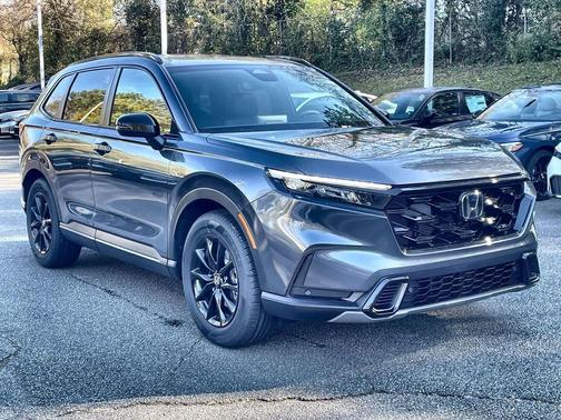 Meteorite Gray Metallic 2026 Honda CR-V Hybrid Sport-L FWD