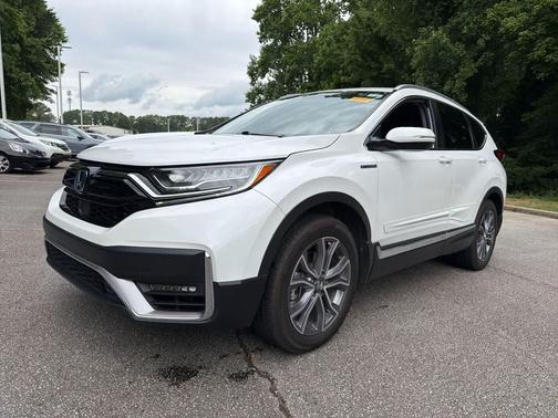 Platinum White Pearl 2022 Honda CR-V Hybrid Touring