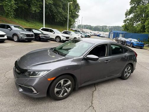Modern Steel Metallic 2019 Honda Civic LX