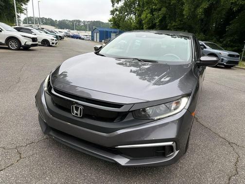 Modern Steel Metallic 2019 Honda Civic LX