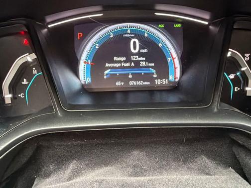 Modern Steel Metallic 2019 Honda Civic LX