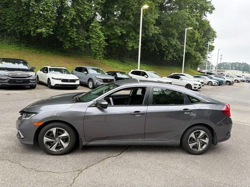 Modern Steel Metallic 2019 Honda Civic LX