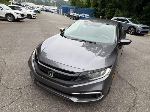 Modern Steel Metallic 2019 Honda Civic LX