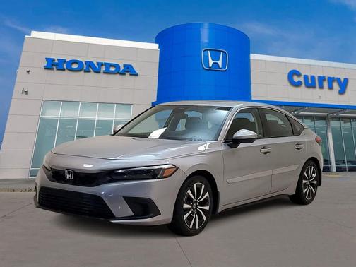 Lunar Silver Metallic 2023 Honda Civic EX-L