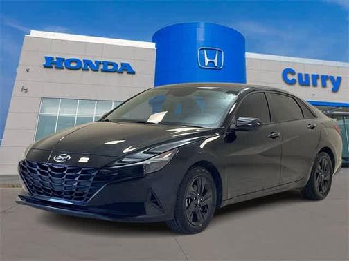 2021 Hyundai ELANTRA HEV Blue