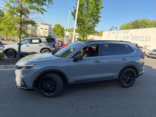 Urban Gray Pearl 2025 Honda CR-V Hybrid Sport FWD