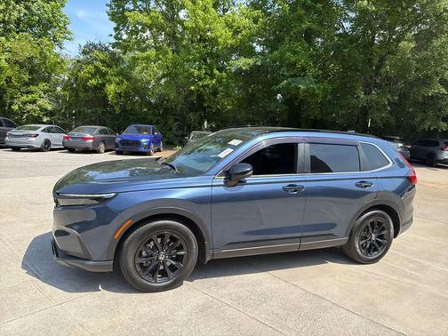 Canyon River Blue Metallic 2023 Honda CR-V Hybrid Sport FWD