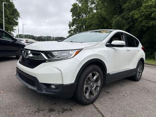 Platinum White Pearl 2019 Honda CR-V EX-L