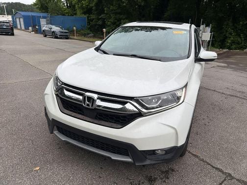 Platinum White Pearl 2019 Honda CR-V EX-L