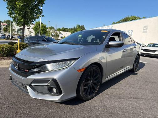 Lunar Silver Metallic 2020 Honda Civic Si Base
