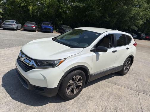 White Diamond Pearl 2018 Honda CR-V LX